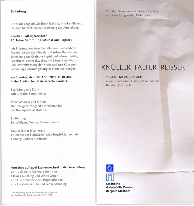 6.April 2011 Knüller Falter Reisser