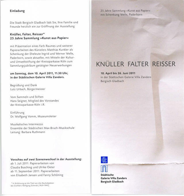 6.April 2011 Knüller Falter Reisser