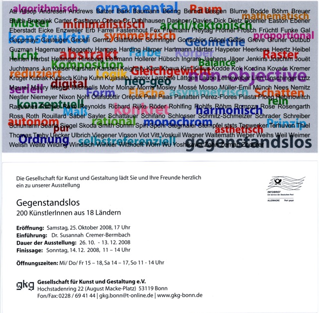 9. Gegenstandslos Oktober 2008